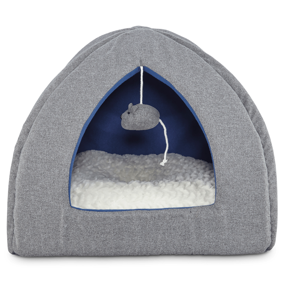 Harmony Cama Tipo Cueva para Gato Color Gris